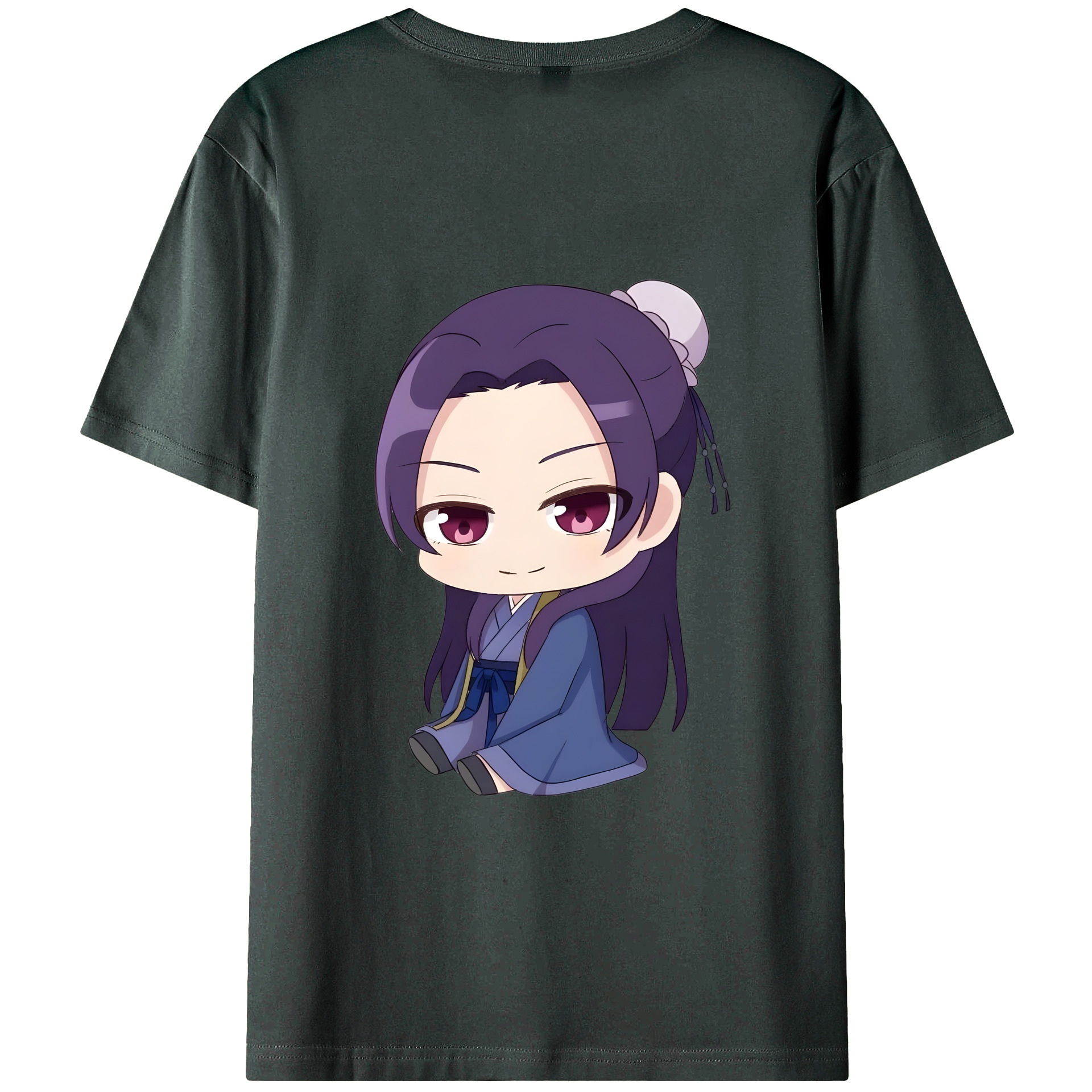 （画像用） 薬屋のひとりごと The Apothecary Diaries 綿100％ メンズ半袖Tシャツ（バックプリント） 通気性